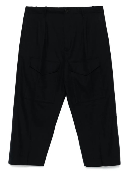  Setchu Cropped Trousers - Blue 