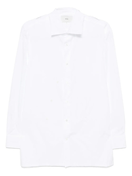  Setchu Hook And Eye Shirt - White 