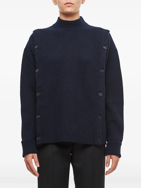  Setchu Ribbed Sweater - Blue 