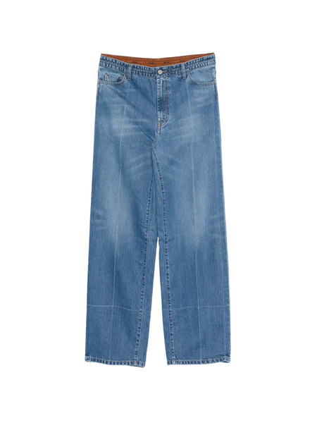  Setchu Straight-leg Jeans - Blue 