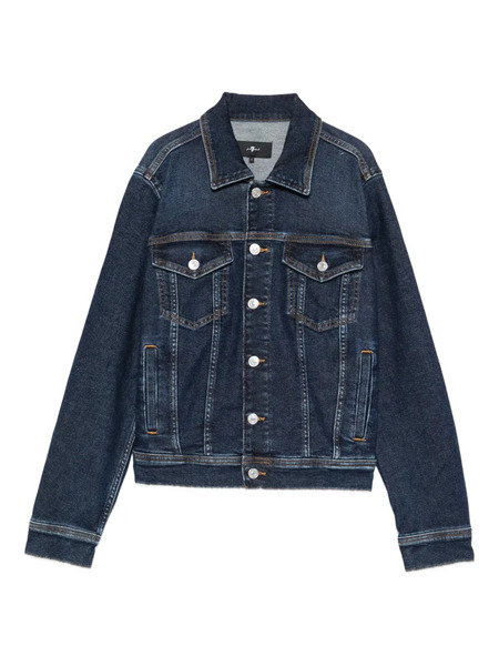  Seven Adi Trucker Jacket - Blue 
