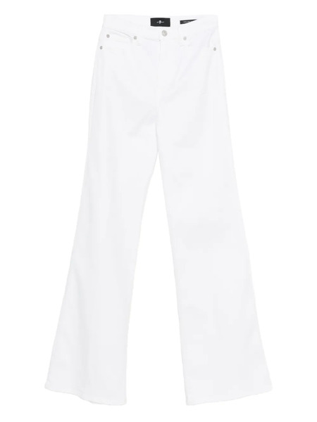  Seven Dojo Logo-label Jeans - White 