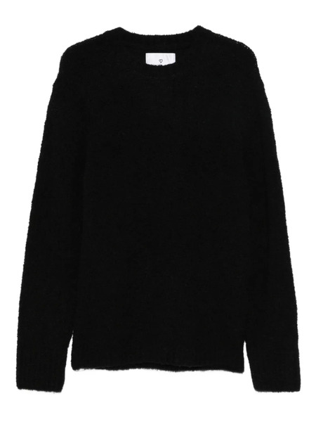  Seven Gauge Crew-neck Jumper - Black 