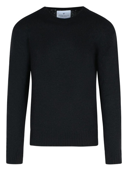  Seven Gauge Crew-neck Sweater - Black 