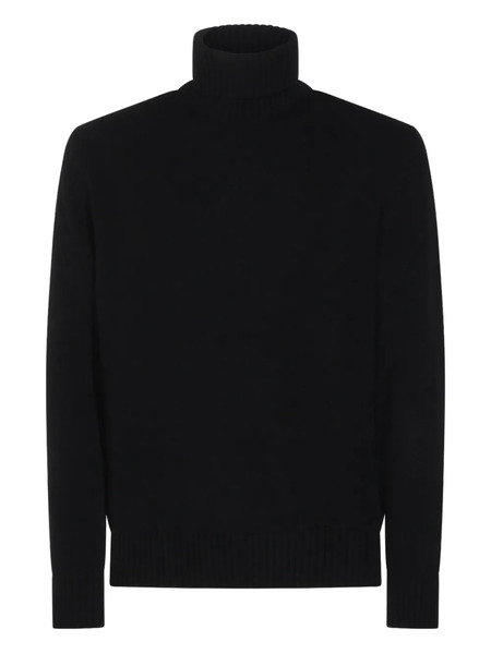  Seven Gauge Ribbed-turtleneck Sweater - Black 