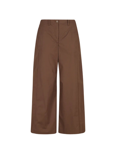  Seventy Buttoned Culottes Trousers - Brown 