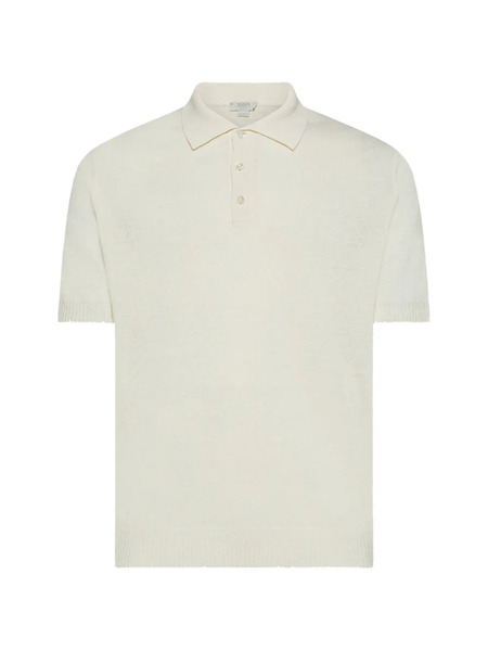  Seventy Buttoned Polo Shirt - Neutrals 