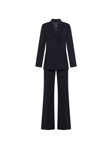  Seventy Double-breasted Trousers Suit - Blue 