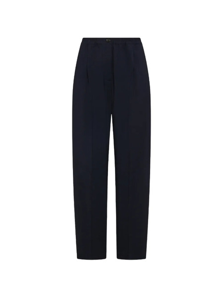  Seventy Elasticated Pleated Trousers - Blue 