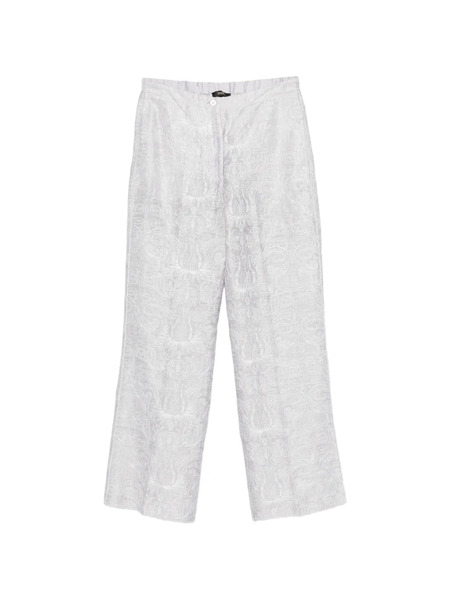  Seventy Embroidered Trousers - Grey 