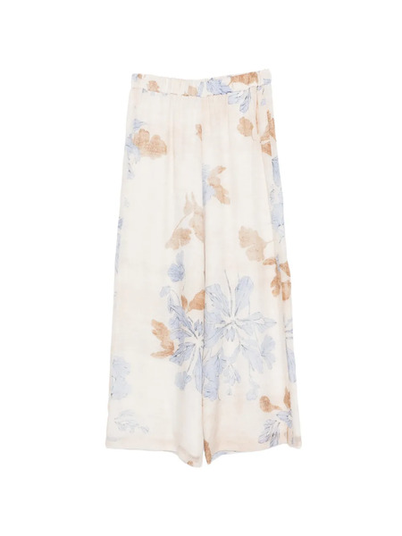  Seventy Floral Trousers - Neutrals 