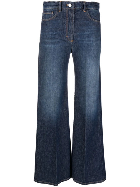  Seventy High-waist Straight-leg Jeans - Blue 