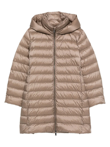  Seventy Hooded Puffer Jacket - Brown 