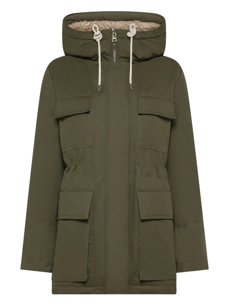  Seventy Padded Hooded Jacket - Green 