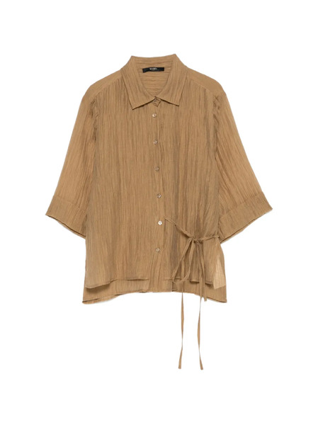  Seventy Tie-waist Shirt - Brown 