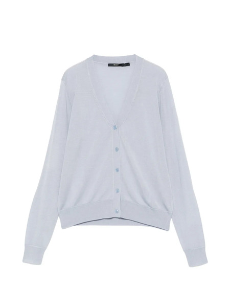  Seventy V-neck Buttoned Cardigan - Blue 