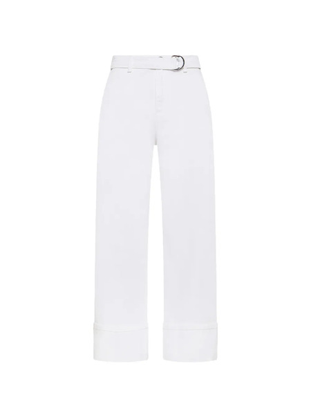  Seventy X Seventy Venezia Belted Trousers - White 