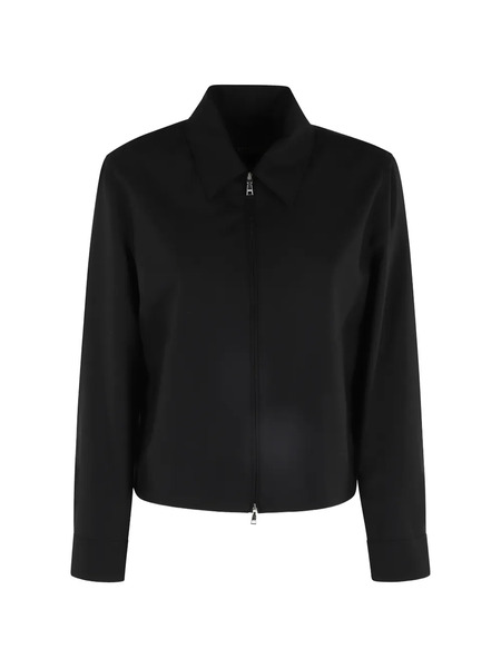  Seventy Zipped Shirt Jacket - Black 