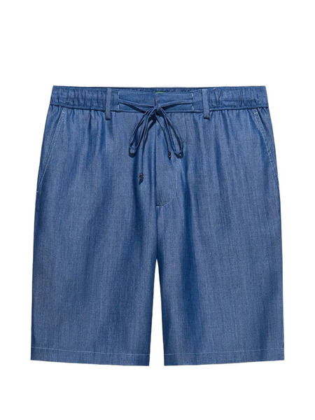  Shanghai Tang Drawstring-fastening Shorts - Blue 