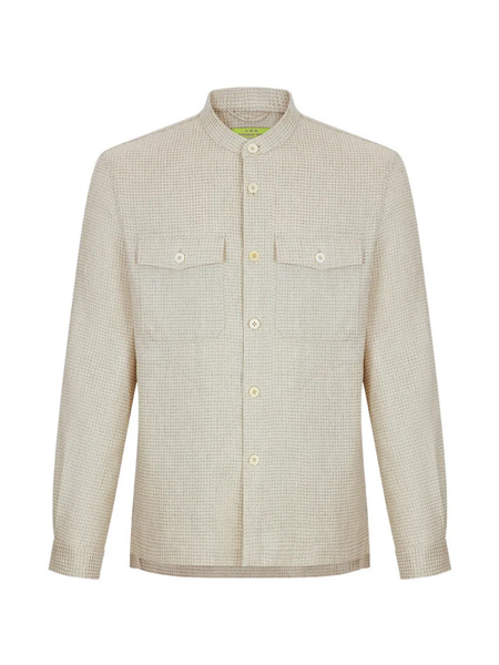  Shanghai Tang Flap-pocket Shirt - Neutrals 
