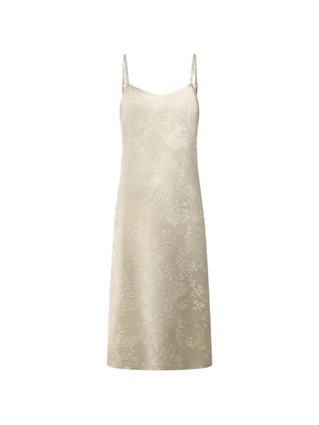  Shanghai Tang Jacquard Night Dress - Neutrals 