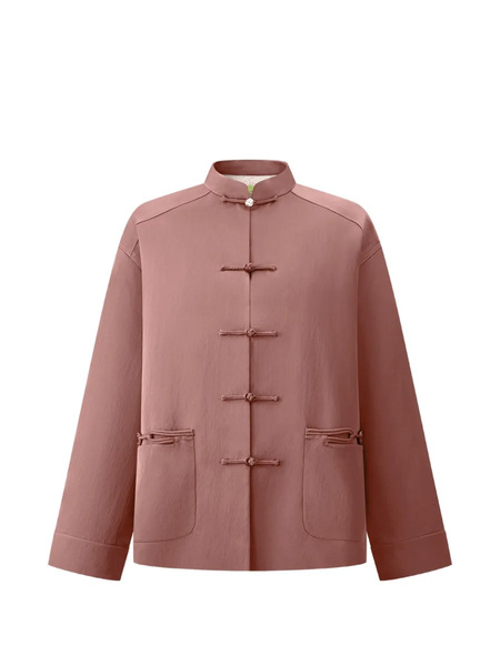  Shanghai Tang Knot Satin Tang Jacket - Pink 