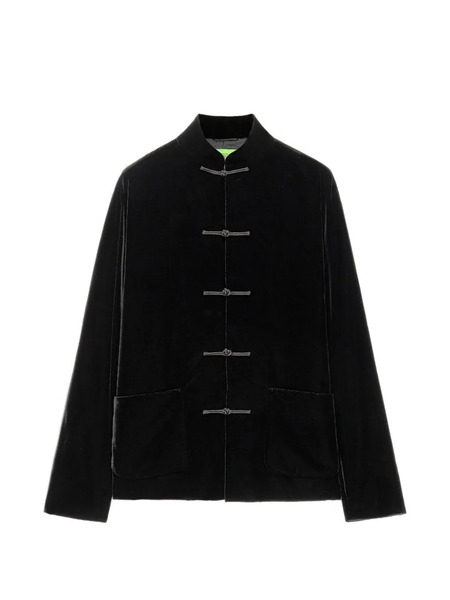  Shanghai Tang Mandarin-collar Jacket - Black 