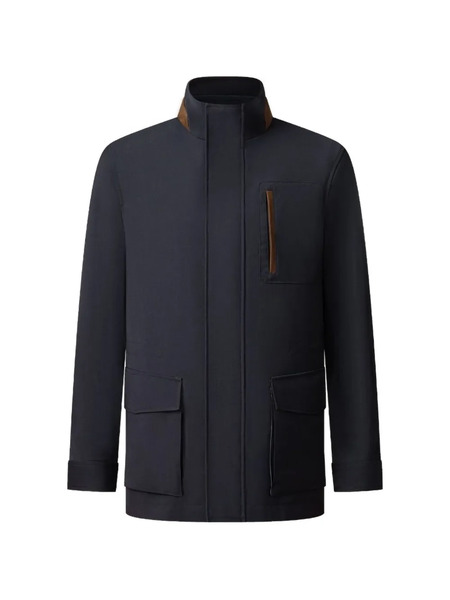  Shanghai Tang Panelled Tang Jacket - Blue 