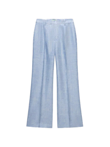  Shanghai Tang Pleated Trousers - Blue 
