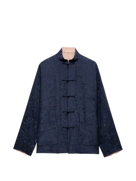 Shanghai Tang Reversible Floral Jacket - Blue 