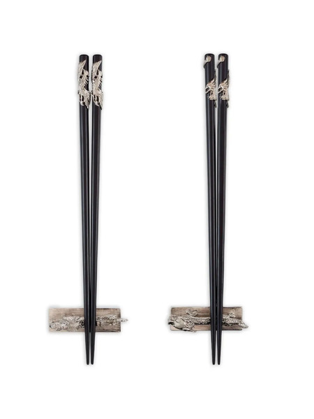  Shanghai Tang Tang Chopsticks Set - Black 