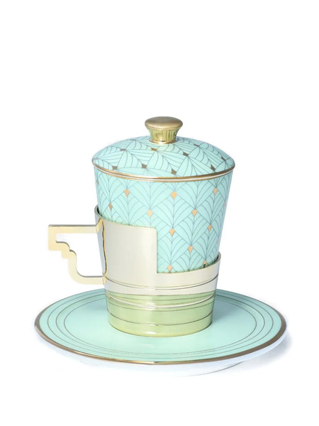  Shanghai Tang Tang Espresso Cup (set Of Three) - Green 