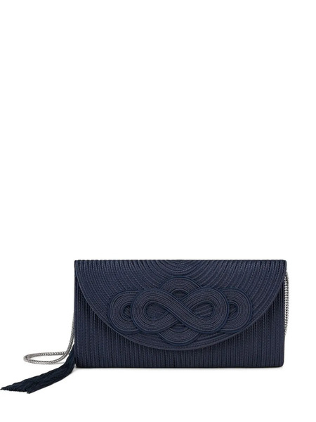  Shanghai Tang Tang Infinity Clutch - Blue 