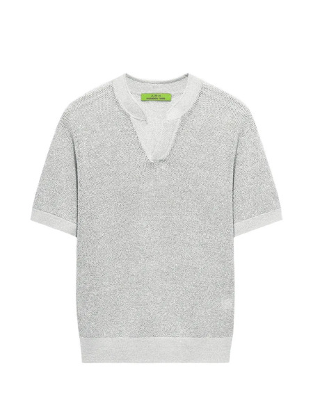  Shanghai Tang V-neck T-shirt - Neutrals 