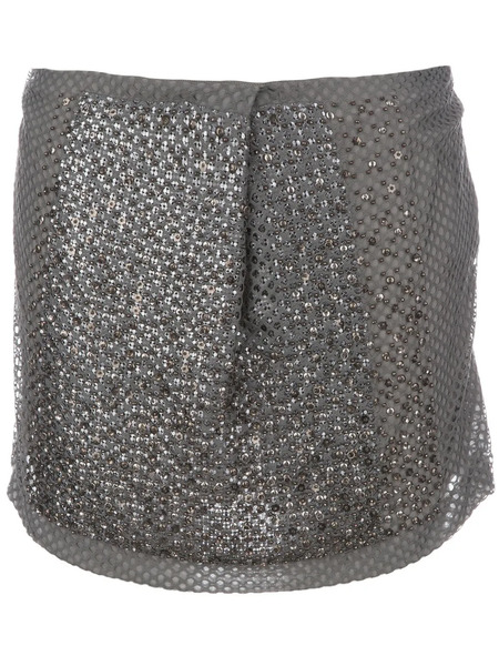  Sharon Wauchob Mini Skirt - Grey 