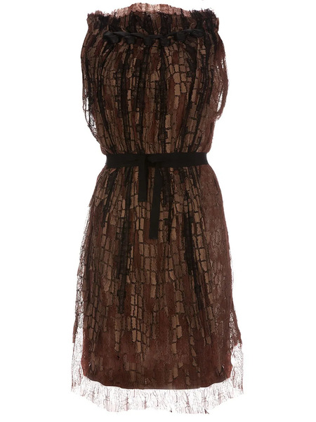  Sharon Wauchob Sleeveless Dress - Brown 