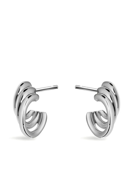  Shaun Leane Bound Hoop Earrings (size 1) - Silver 