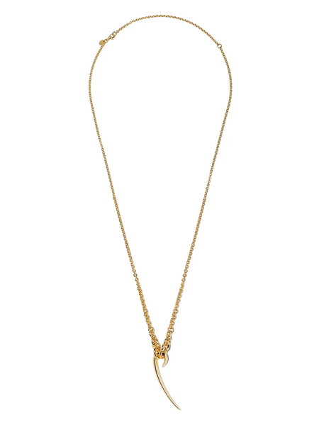  Shaun Leane Hook Pendant Necklace - Gold 