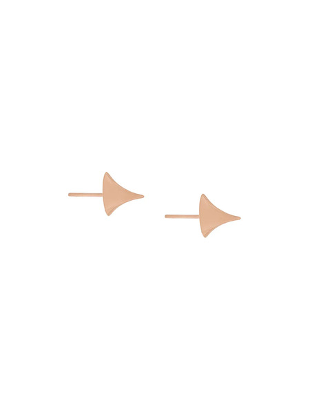  Shaun Leane Rose Thorne Large Stud Earrings - Metallic 