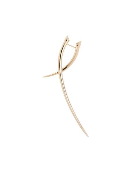  Shaun Leane Sabre Statement Crossover Earring - Gold 
