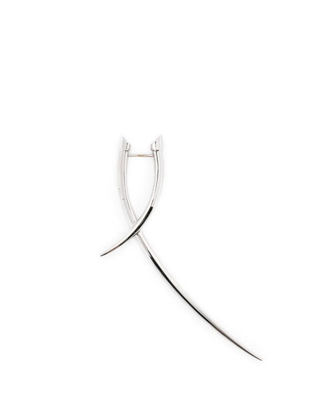  Shaun Leane Sabre Statement Crossover Single Earring - Silver 