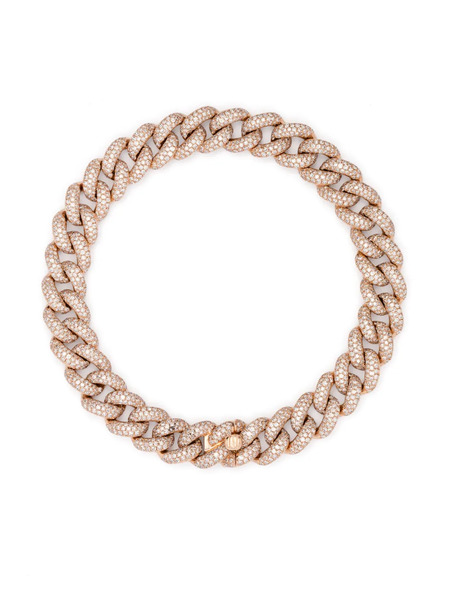  Shay 18k Rose Gold Essential Diamond Bracelet - Pink 