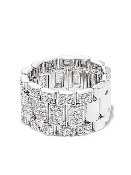  Shay 18k White Gold Diamond Ring - Silver 