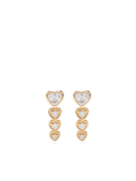  Shay 18k Yellow Gold Diamond Earrings 