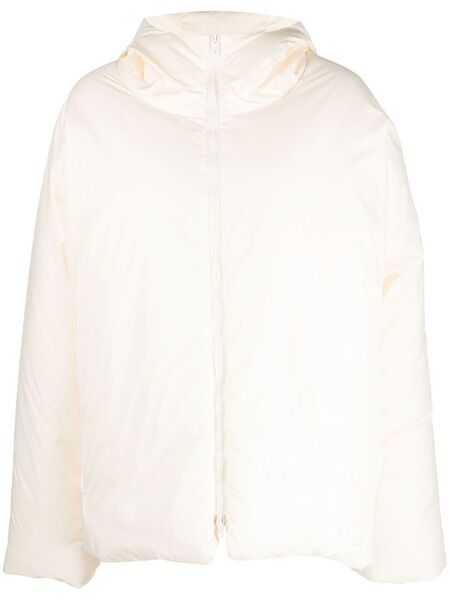  Sherpa Shuoy Hooded Puffer Jacket - Neutrals 