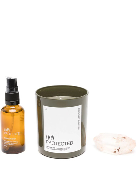  She's Lost Control X Browns I Am Protected Candle Set - Green 