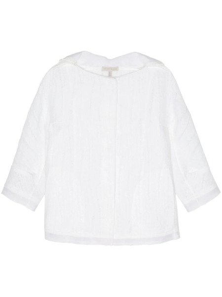  Shiatzy Chen Jacquard Silk Jacket - White 