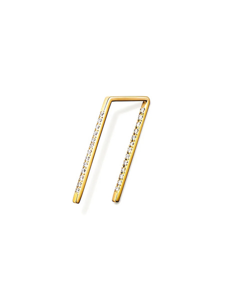  Shihara Diamond Post Earring 0202 - Metallic 