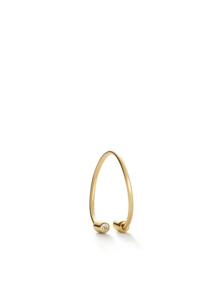  Shihara 18kt Yellow Gold Twist Round 01 Earring 