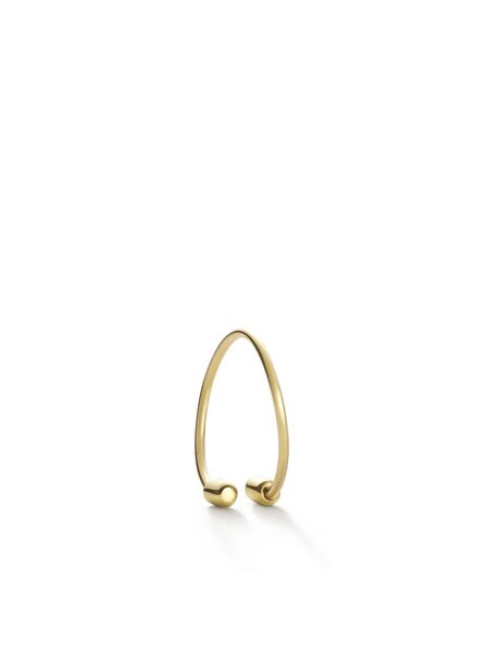  Shihara 18kt Yellow Gold Twist Round 01 Earring 